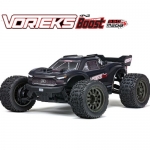 ARA4105V4T2 ARRMA 1/10 VORTEKS 4X2 BOOST MEGA 550 Brushed Stadium Truck RTR, Black