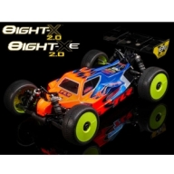 TLR04012 [에이트 월드 최고급 버기] TLR 1/8 8IGHT-X/E 2.0 Combo 4WD Nitro/Electric Race Buggy Kit