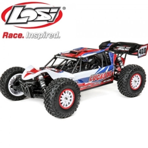 LOS03027T1 LOSI 1/10 Tenacity DB Pro 4WD Desert Buggy Brushless RTR with Smart, Lucas Oil