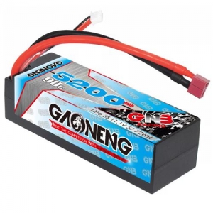 GNB52003S90W 5200MAH 11.1V 3S 90C, Cabled Hard Case / EC5