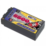 GNB55002S140i 5500MAH 2S 7.4V 140C Short Shorty Pack 5.0mm Bullet