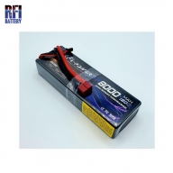RFI8001202XT Li-Po 2 Cells 7.4V Hard Case 8000mAh 120C-240C DEAN