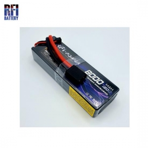 RFI8001202XTRX Li-Po 2 Cells 7.4V Hard Case 8000mAh 120C-240C TRAXXAS