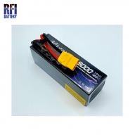 RFI8001204XXT90 Li-Po 4 Cells 14.8V Hard Case 8000mAh 120C-240C XT90