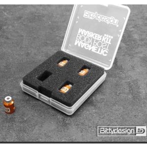BDBPMK10-O BITTY DESIGN - (오렌지) Magnetic Body Post Marker Kit
