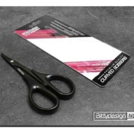 BDSS-37855-C BITTY DESIGN - "CURVED" Polycarbonate Premium Scissors (커브드)