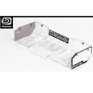 BDW8-ZEF-C BITTY DESIGN Zefirus 1/8 Buggy & Truggy Lexan Wing kit for 1/8 Buggy-Truggy (Clear) 렉산 윙