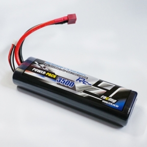 48344 알씨구 배터리 라운드 리튬3500mAh 40-80C 7.4V(2S)RC9 BATTERY