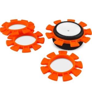 J-2212-6 JConcepts "Satellite" Tire Glue Bands (Orange) - fits 1/10th, SCT and 1/8th buggy