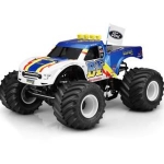 J-0423BFP 미도색 JConcepts 2020 Ford Raptor "BIGFOOT" Power Logo Monster Truck Body (Clear) (12.5")