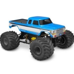 J-0329 미도색 JConcepts 1979 F250 SuperCab Monster Truck Body w/Bumpers (Clear)