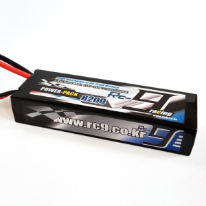 82002s 알씨구 배터리 리튬8200mAh 100-200C 7.4V(2S)RC9 BATTERY