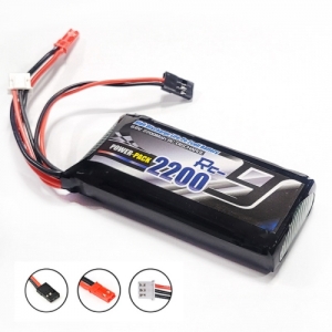 6.62200 알씨구 배터리Li-Fe Battery 2200mAh/6.6V 8C(송수신기용 리페배터리)RC9 NBATTERY