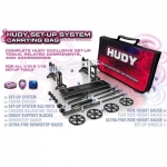 108256 HUDY COMPLETE SET OF SET-UP TOOLS + CARRYING BAG - FOR 1/10 TOURING CARS