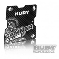 107750 HUDY GRAPHITE QUICK CAMBER GAUGE 1/10 TOURING 1.5°; 2°; 2.5°