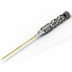 AM-420278 ARROW MAX BALL DRIVER HEX WRENCH .078 (5/64") X 120MM V2 (Spring Steel & Titanium Nitride Coated)