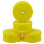 J-3364Y (4PC 한대분) JConcepts 9.5mm Hex Bullet 60mm 4WD Front Buggy Wheels (4) (B44.2) (Yellow)