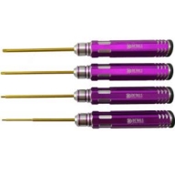 DTT02016 (티탄 팁) Allen Wrench Set - Purple 4pcs (Hex1.5/2.0/ 2.5/3.0mm)
