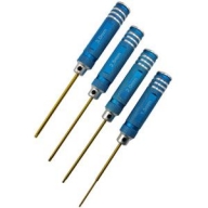 DTT11012 (티탄 팁) Allen Wrench Set - Blue 4pcs (Hex 1.5, 2.0, 2.5, 3.0mm)