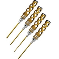 DTT11002 (티탄 팁) Allen Wrench Set -Gold A Honeycomb 4pcs (Hex 1.5, 2.0, 2.5, 3.0mm)