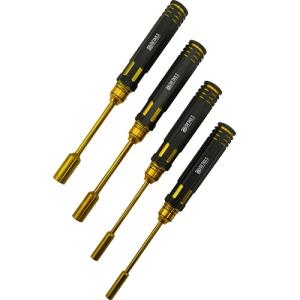 DTT11068 Classic Nut Drivers Set - A Black Gold 4pcs