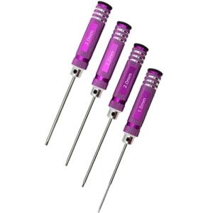 DTT11067 HSS Allen Wrench Set - Purple 4pcs