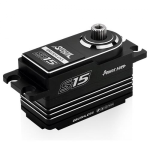 S15-SILVER (산와 SSR 대응) SANWA SSR, HV, Low Profile, Brushless Servos 16.5Kg / 0.05sec