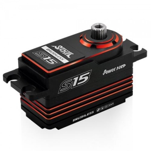 S15-RED (산와 SSR 대응) SANWA SSR, HV, Low Profile, Brushless Servos 16.5Kg / 0.05sec