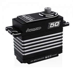 T50-BHV (1:8 최상급 서보) Metal Case HV, Brushless Servos 50Kg / 0.06sec