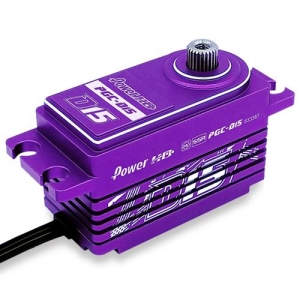 D15-PURPLE (드리프트, 온로드 추천, 산와 SSR 대응) D15 High Voltage 18kg / 0.08 Sec Low Profile Servo