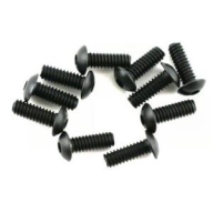 LOSA6255 Button Head Screws, 2-56 x 1/4" (10): 8X, 8XE
