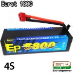 5800-4S-100C-Deans [고품질 슬림타입 4셀 리포배터리]EP 5800mah 14.8V 100C~180C 36MM 두께 HD CASE LIPO Deans