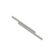 TLR244043 Hinge Pins, 4 x 66mm, Electro Nickel (2): 8X