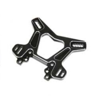 TLR244063 Front Shock Tower, Black, Aluminum: 8X/8XE