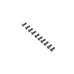 TLR255013 Flat Head Screws, M4x12mm (10)