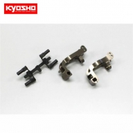 KYIFW436 Al Front Hub Carrier Set(L,R/16ﾟ/Gunmetal/MP9)