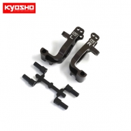 KYIFW474 Al Front Hub Carrier Set(L,R/17.5ﾟ/Gum Metallic)