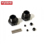 KYIFW625W Wheel Hub (Wide/Gunmetal/2pcs/MP10)