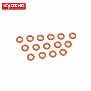 KYORG06B Silicone O-Ring(P6/Orange) 15Pcs