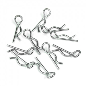 TKR1235 Body Clips (angled 10pcs)