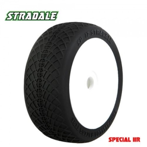SP12S2 더트렉 추천 SP 12S STRADALE - 1/8 Buggy Tires w/Inserts (4pcs) S2-MEGA SOFT