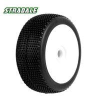 SP570F STRADALE - 1/8 Buggy Tires w/Inserts (4pcs) FIRM