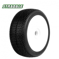 SP33MS STRADALE - 1/8 Buggy Tires w/Inserts (4pcs) MEGA SOFT