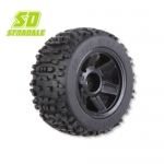 SP999 SP 999 STRADALE - 3.8" Sabbia Tire 17mm 1/2" Offset MT Wheel(2pcs)/본딩완료