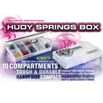 298013 HUDY Springs Box - 10-Compartments - 178 x 93mm (휴디 스프링 & 파트 보관 박스)