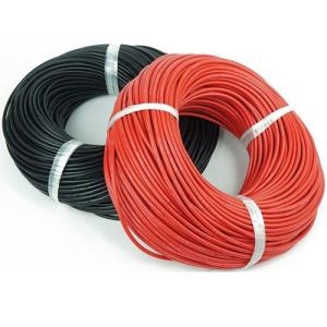 DTW01001A Pure-Silicone Wire 8AWG (1mtr) BLACK