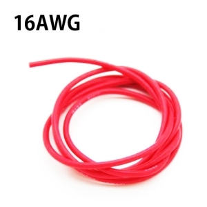 BU16-100R 변속기실리콘와이어 16AWG 1m(빨강)