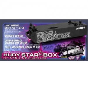 104400 104400 HUDY STAR-BOX ON-ROAD 1/10 & 1/8 - LIPO VERSION