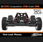 HB204240 HB RACING D2 Evo 1/10 Competition Electric Buggy 2wd