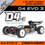 HB204820 1/10 4WD new Buggy the D4 evo3 최강 전동버기
